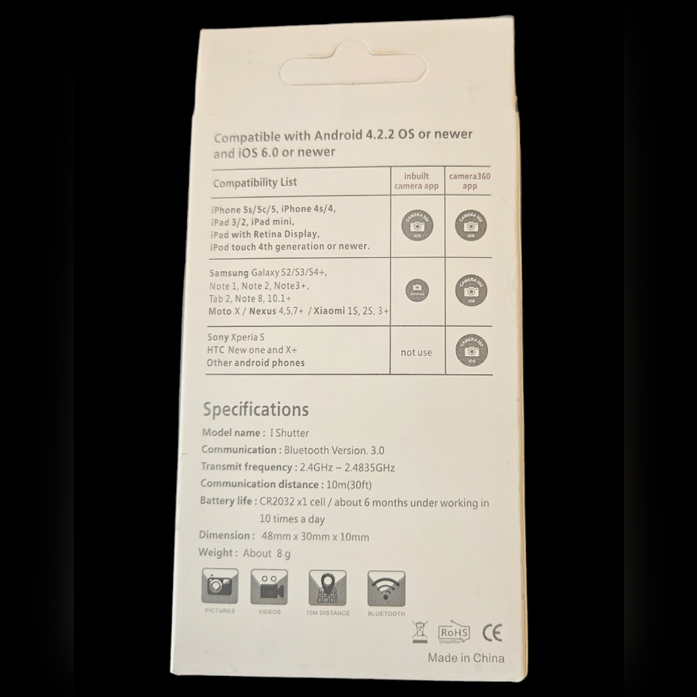Bluetooth Remote Shutter - Picture 3 of 4